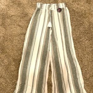 Flowy linen pant
